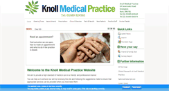 Desktop Screenshot of knollrisesurgery.co.uk